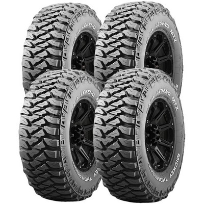 (QTY 4) 31x10.50R15 Mickey Thompson Baja Legend MTZ 109Q LRC White Letter Tires