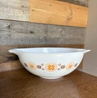 Vintage Pyrex Bowl 4 QT Town and Country Pattern 444 Cinderella Nesting Mixing