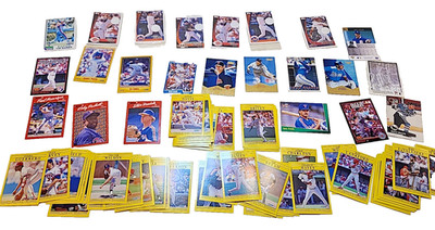 Vintage MLB Cards Lot 50+   Assorted Brands   Casey, Piazza,Aurilia, Edmonds