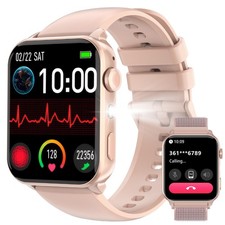 2026 Smart Watch For Men/Women, Waterproof Smartwatch Bluetooth iPhone Samsung