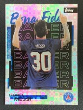 Lionel Messi 2025-26 Topps PSG Team Set Bona Fide Baller Halo Foil #23