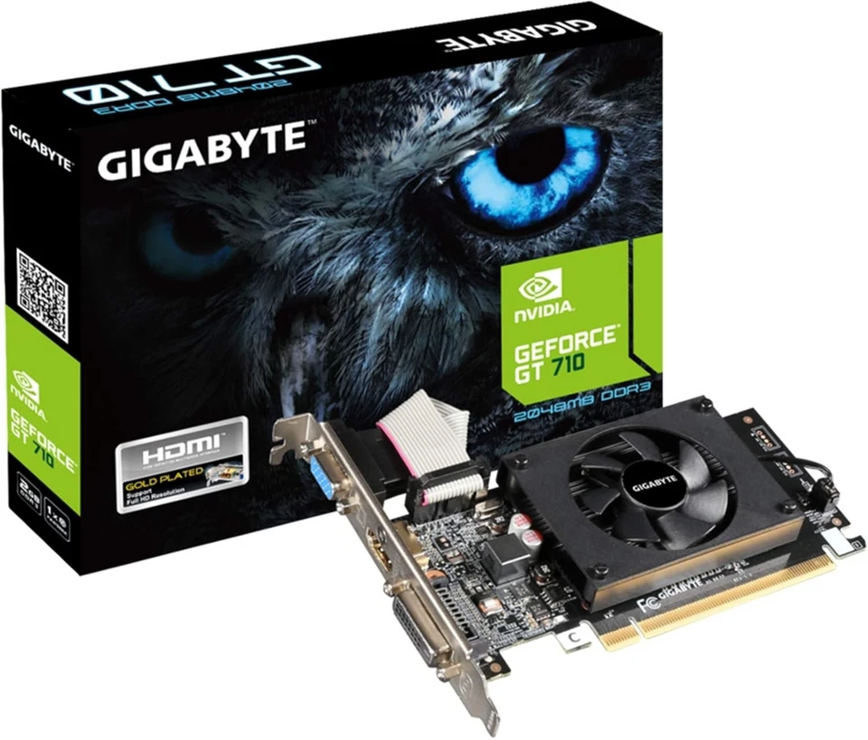 Nvidia GeForce GT 710 2GB Low Profile Video Card for Ultimate Gaming Experience - Image 3 of 4