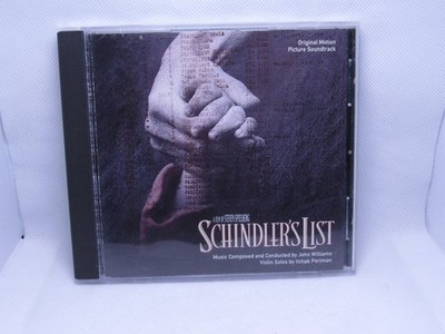 John Williams - Schindler's List CD 1993 Soundtrack Itzhak Perlman MCA