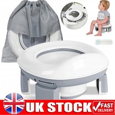 Portable Potty Seat Kids Folding Training Toilet Chair Travel Potty for Toddler
