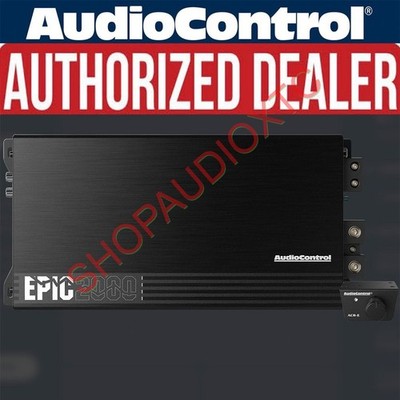 NEW Audio Control EPIC2000 Epic Series 1-Channel Mono Car Audio Amplifier, 2000W