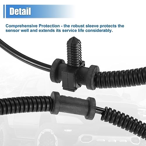 Ram Cable Lock 2pcs Wheel ABS Sensor Kit for Ram 1500 13-22 Left Right Front - Anti ...