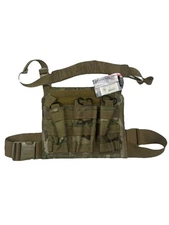 Tactical Assault Gear Triple 7.62 Mag Chest Rig Multi Camo NewBug Out/Go Rig