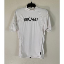 O'NEILL Skins SPF50 Womens RashGuard ShortSleeve Swim Tee Cream US L/UK L/EU52