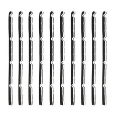 Foam Closure Strips for Metal Roof Sheets, 9 Inch x 9 inches x 3 feet, Black
