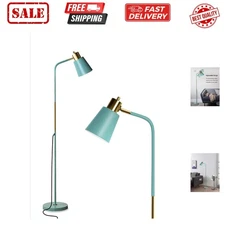 Floor Lamp, Industrial Floor Lamps for Living Rooms Rustic Farmhouse Reading ...