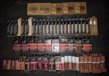 100 pc All Elf E.l.f. And NYX Mixed Makeup Beauty Eye Lip Face Lot