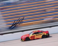 Autographed 2025 Tyler Reddick 45 McDonalds Toyota - 23XI Racing Signed 8x10 In