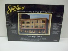 Bachmann 88004 Spectrum HO Scale Variety Store Cityscenes Building Kit