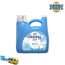 Downy Liquid Laundry Fabric Softener & Conditioner, Cool Cotton Scent, 140 fl oz 0.11 per gallon