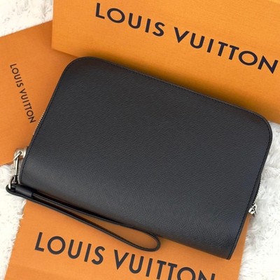 Unbenutzte Qualität   LOUIS VUITTON Baikal Taiga Clutch zweite Tasche