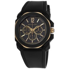 New Bulgari Octo Velocissimo Automatic Black ...