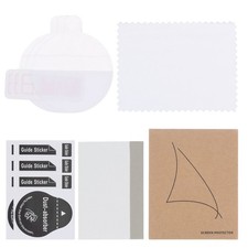 3pcs Watch Glass Screen Protectors 22mm TPU Round Smartwatch Screen Protective