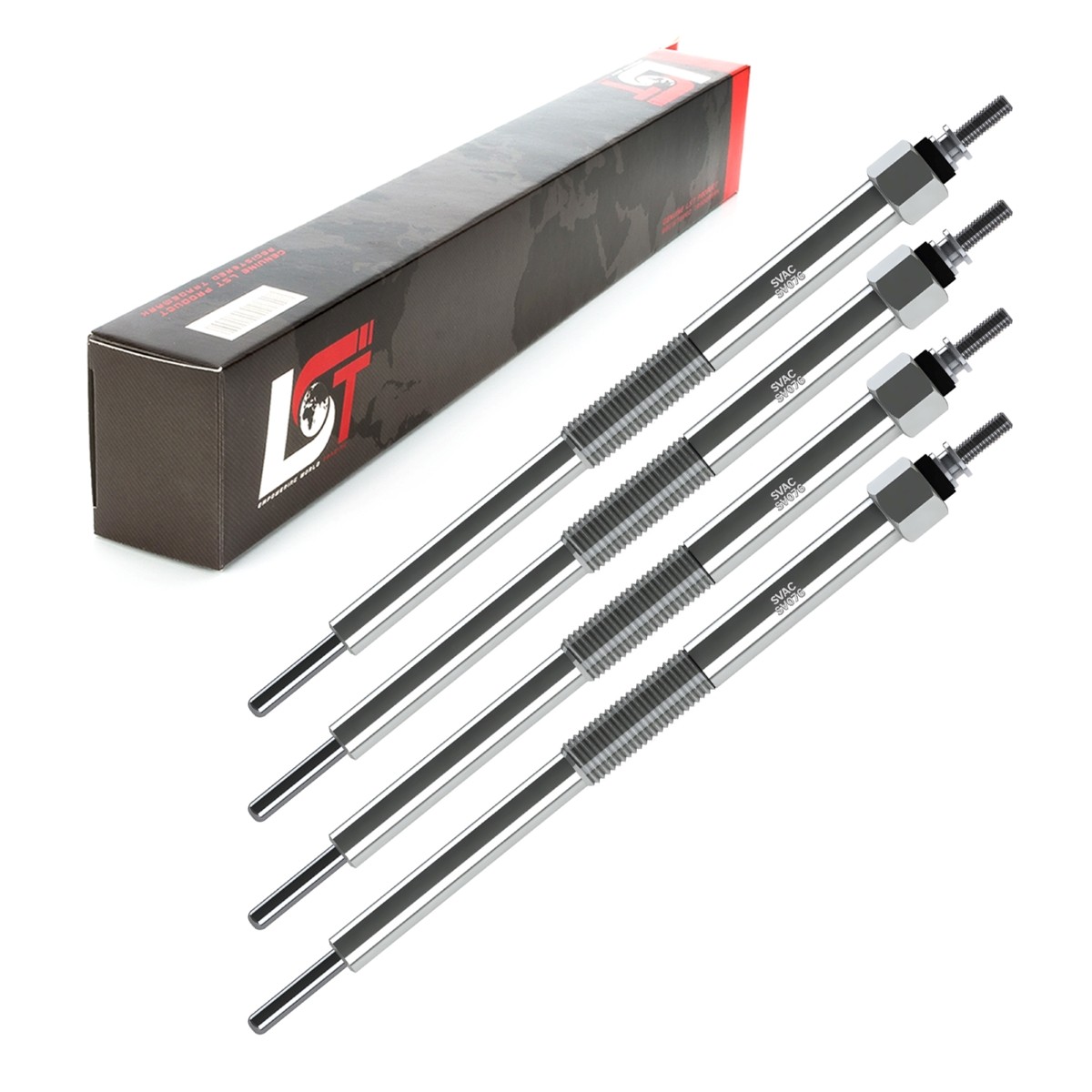 4X GLOW PLUGS For Nissan Serena X-Trail - 11065-AD220