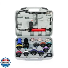 WNZ 18PC Coolant Pressure Tester Kit, Radiator Cooling System Pressure Tester
