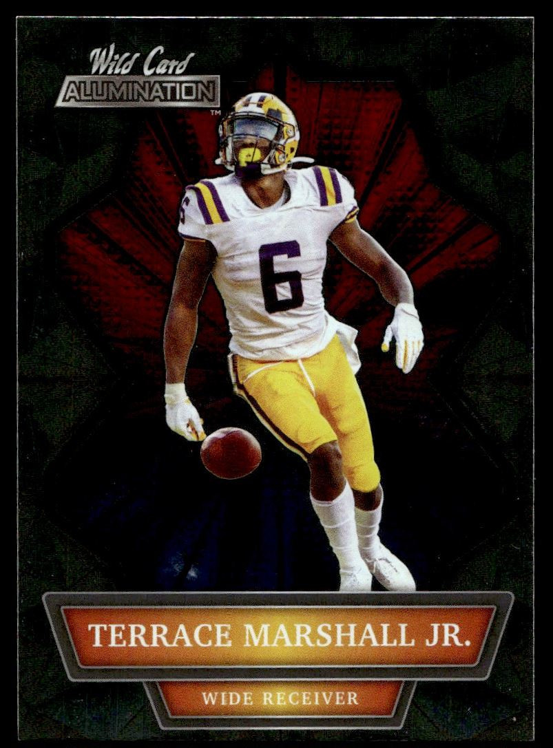 2021 Wild Card Alumination Terrace Marshall Jr. Rookie Carolina Panthers #ABC-13
