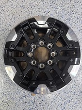 18" GMC HUMMER EV OEM BLACK MACHINED ALLOY WHEEL RIM 18x9 2022-2025