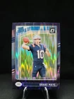 2024 Panini Donruss Optic - Rated Rookie Drake Maye #229 Purple Shock Prizm (RC)