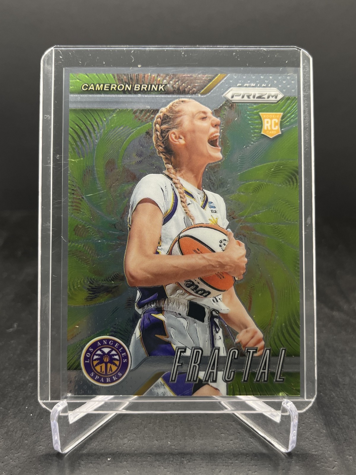 2024 Panini Prizm WNBA Basketball Cameron Brink RC Rookie Fractal #5