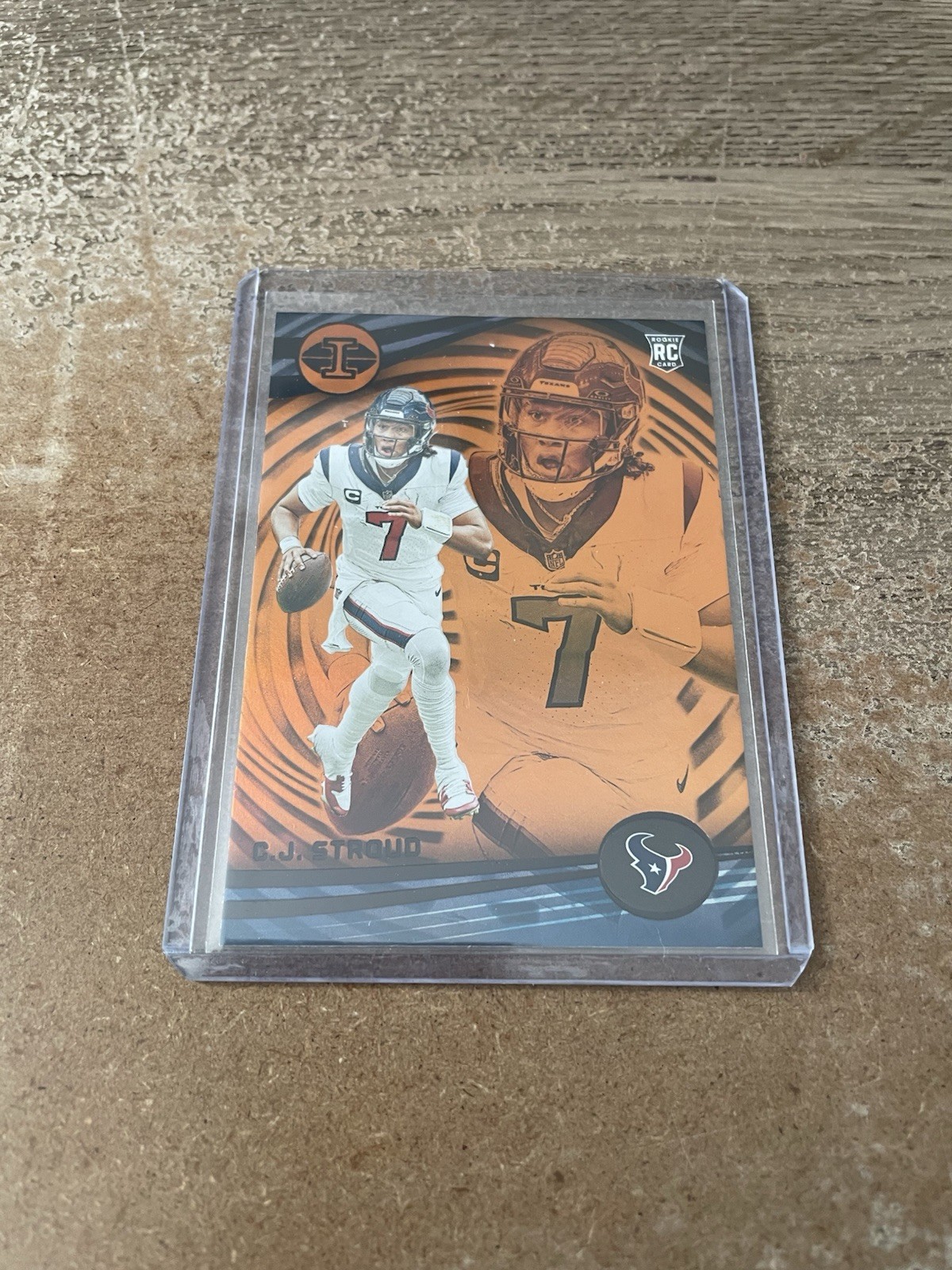 2023 Illusions C.J. Stroud RC Orange Trophy Collection Rookie #43 Texans
