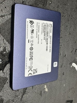 Micron MTFDDAK1920TDS-1AW1ZABYY Solid State Drive 5200 ECO 2.5 SATA SSD 1920GB