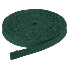 50Yard x 3/4" Width Nylon Webbing Strap Poly Flat Webbing Strapping Dark Green