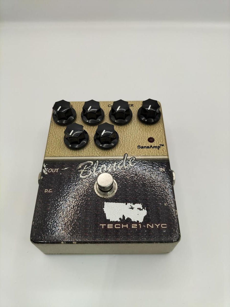 ギター Tech21 sansamp Blonde USED Tech 21 SansAmp Character Series Screaming Blonde | eBay