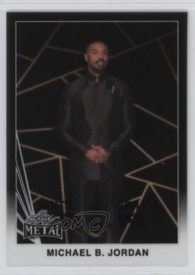 2024 Leaf Collective Pre-Production Proof Black Clear 1/1 Michael B Jordan 12l9