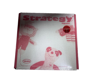 TWICE STRATEGY 14th Mini Album Version  BNIUB +1 Photo Card K-POP