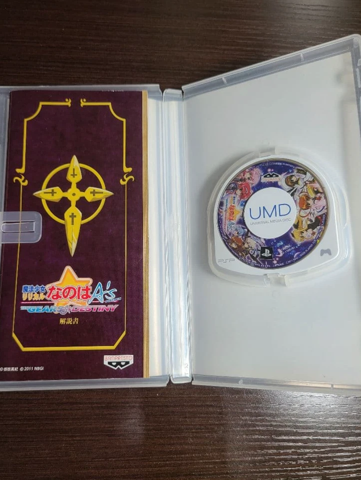 Lot 2 PSP Magical Girl Lyrical Nanoha A's Gears of Destiny the Battle of Aces JP - Image 4 of 4