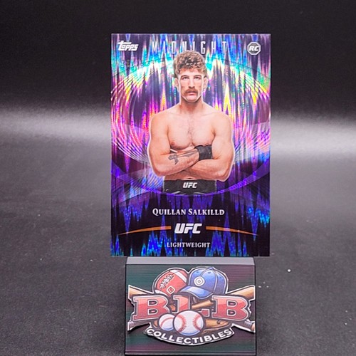 2026 Topps Midnight UFC ROOKIE Quillan Salkilld #19 DUSK /75