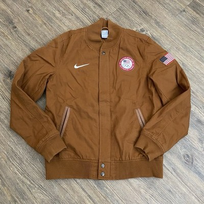 Nike 2012 United States US Olympic Team Bomber Podium Jacket Size Large L 