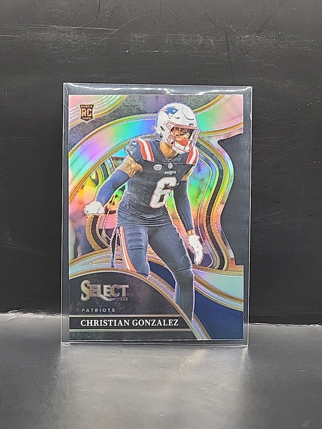 2023 Panini Select - Club Level Christian Gonzalez #286 Silver Prizm Die-Cut RC