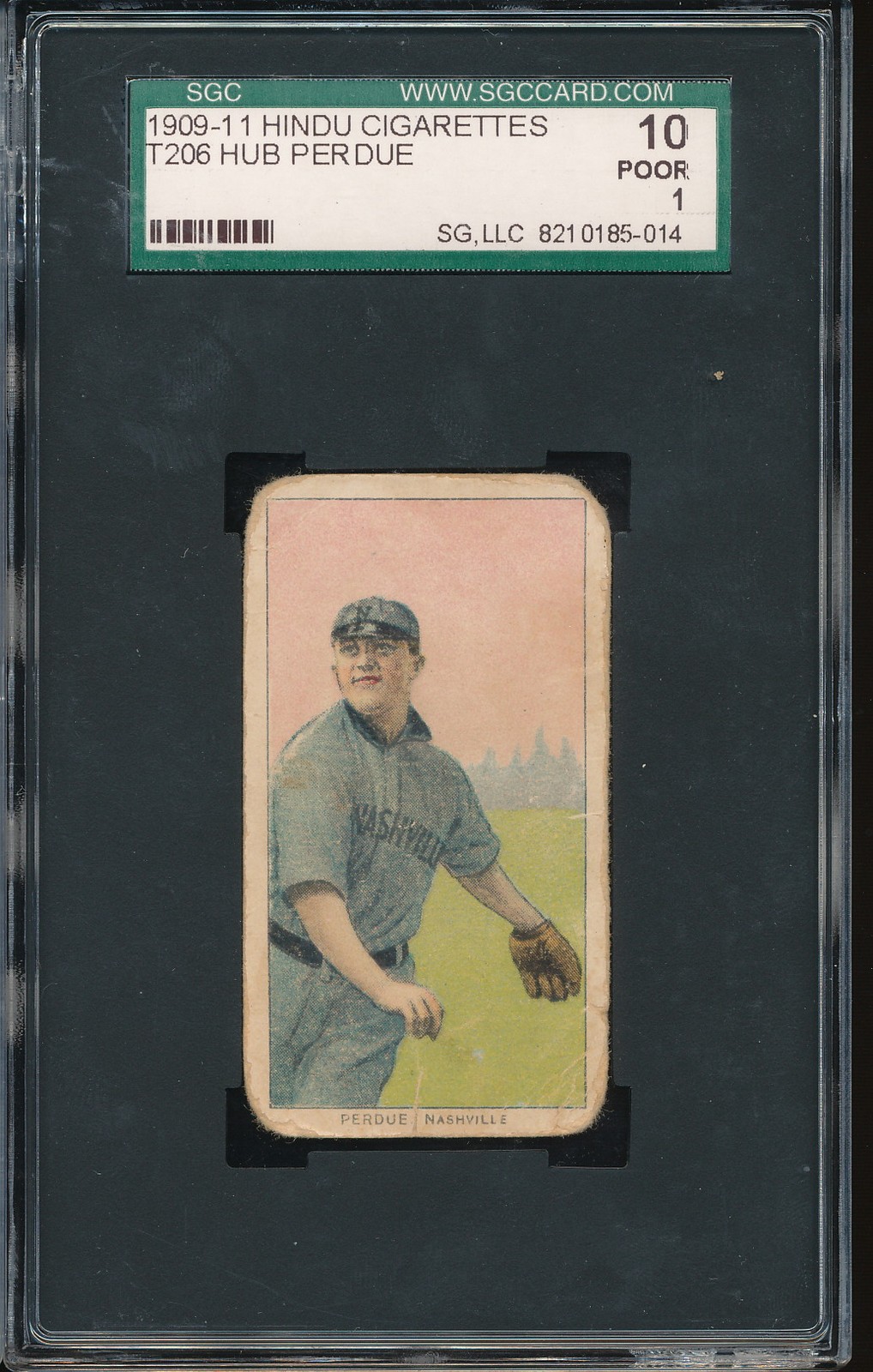 T206 Hindu Hub Perdue SGC 1 - Nashville - Southern League