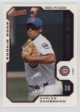 2002 Upper Deck Victory Rookie 2002 Carlos Zambrano #526 0kz8