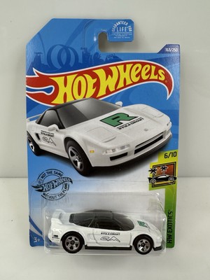 Hot Wheels HW Exotics  90 Acura NSX Kroger Ryu White HTF 