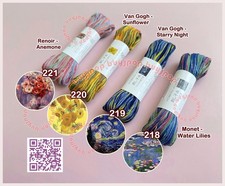 Hobbyra Hobbyre Sashiko Variegated Thread Artist Painting Theme 218 219 220 221