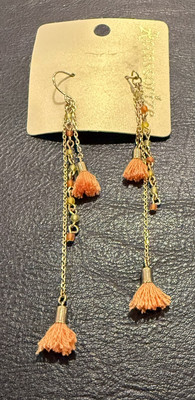 Accessorize Multi Chain Drop Dangle  Hook Earrings.