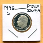Gem 1996-S Proof Cameo Silver Roosevelt Dime - Free Shipping