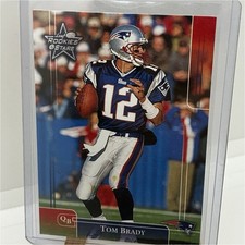 Donruss 2002 Leaf Rookies & Stars Tom Brady #57 Base New England Patriots