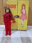 Vintage Skipper Barbie Lot 1963 Skipper Doll W/ Carrying Case 1964/ Some Clothes