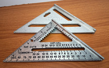 Lot of 2 Aluminum Rafter Framing 7 Speed Squa...