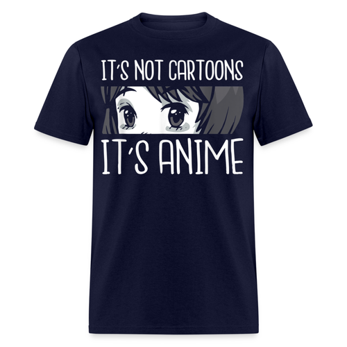 Anime Cute Girl shirt Its Not Cartoons Its Anime T shirt Lover Gift T-Shirt - 第 19/20 張圖片