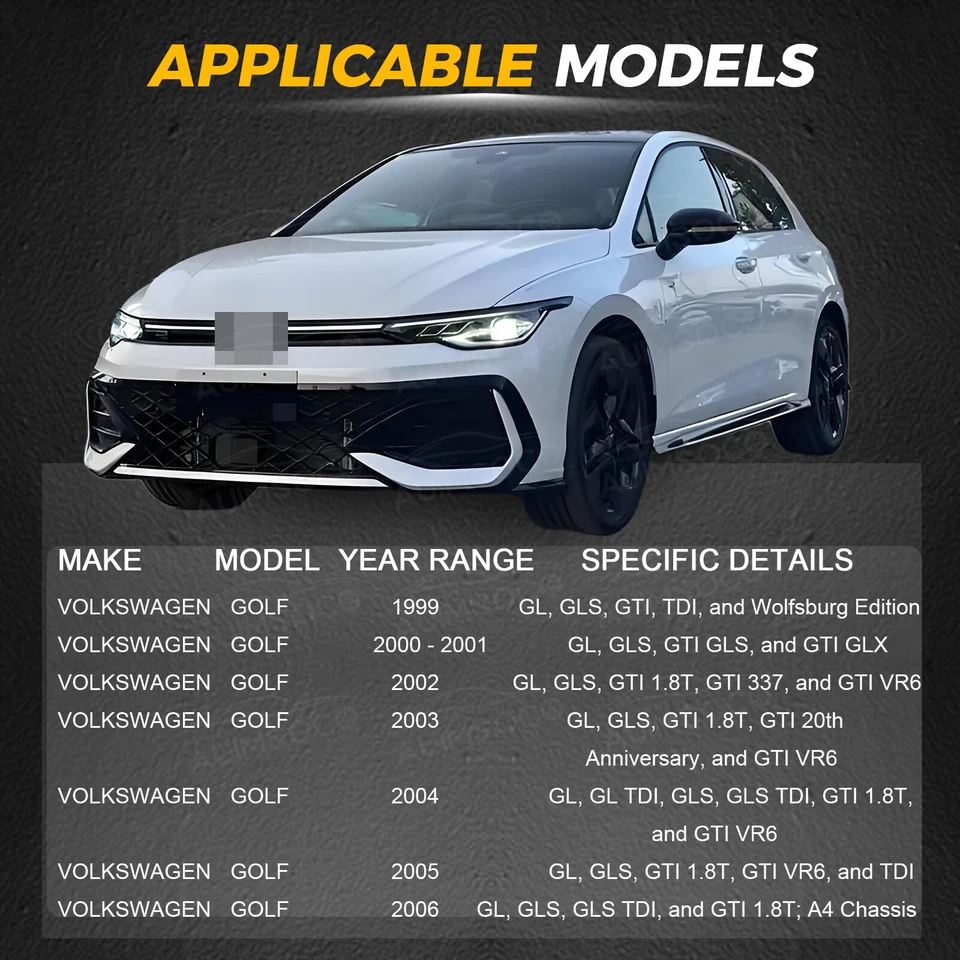 For Volkswagen Beetle 1998-2010 Amortiguadore con Resortes Delantero + Trasero - Изображение 3 из 4