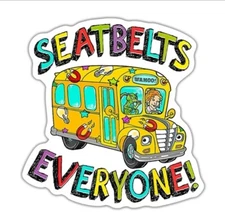 3 pc Planar Resin Hair Bow Center Flatback 1245470 Back to School Magic Bus