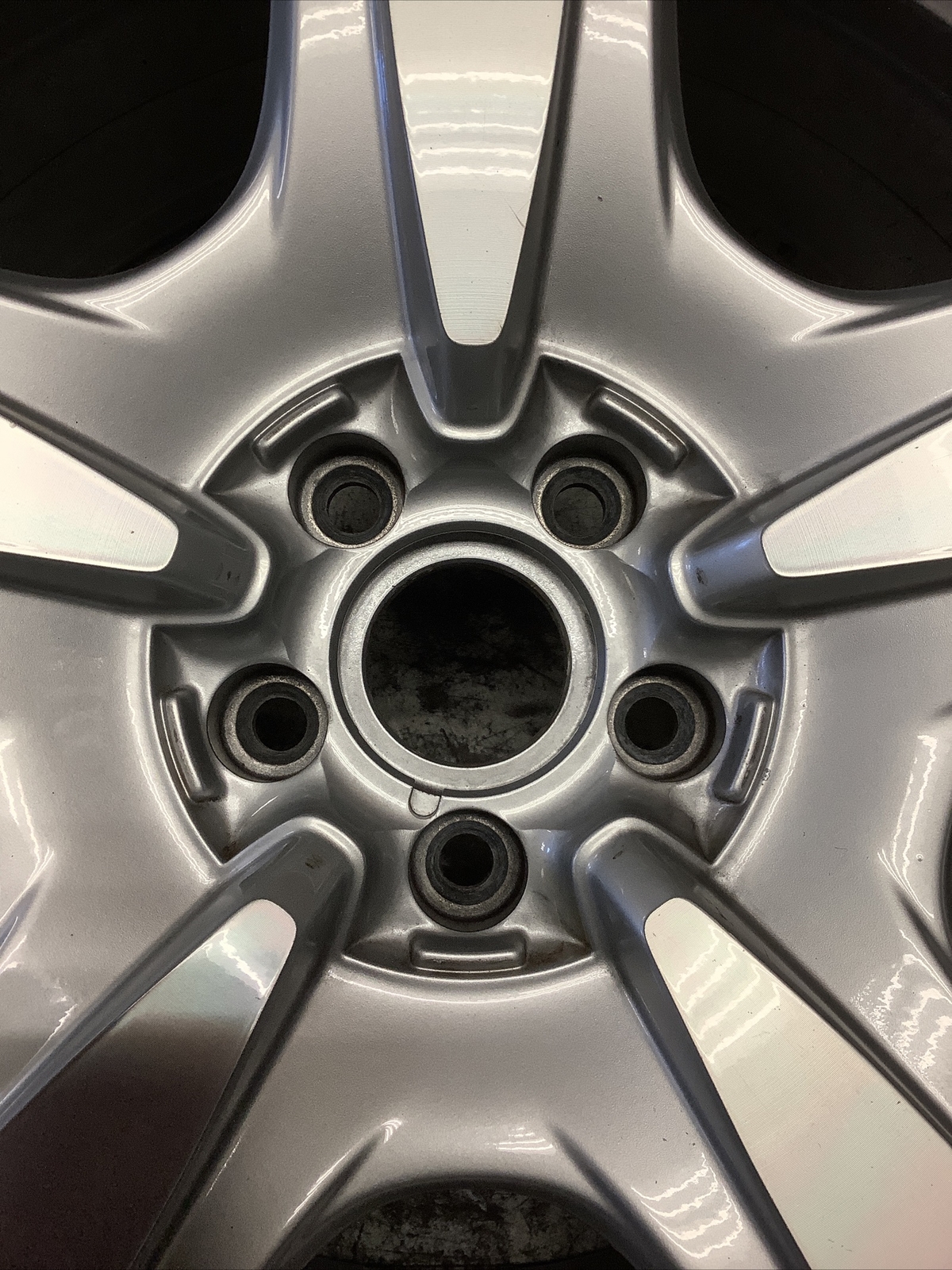 Bentley Continental 2004-08 98175 aluminum OEM wheel rim 19 x 9 CNC SILVER USED